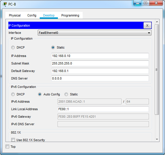 1.6.2 Lab – Configure Basic Router Settings (Answers)